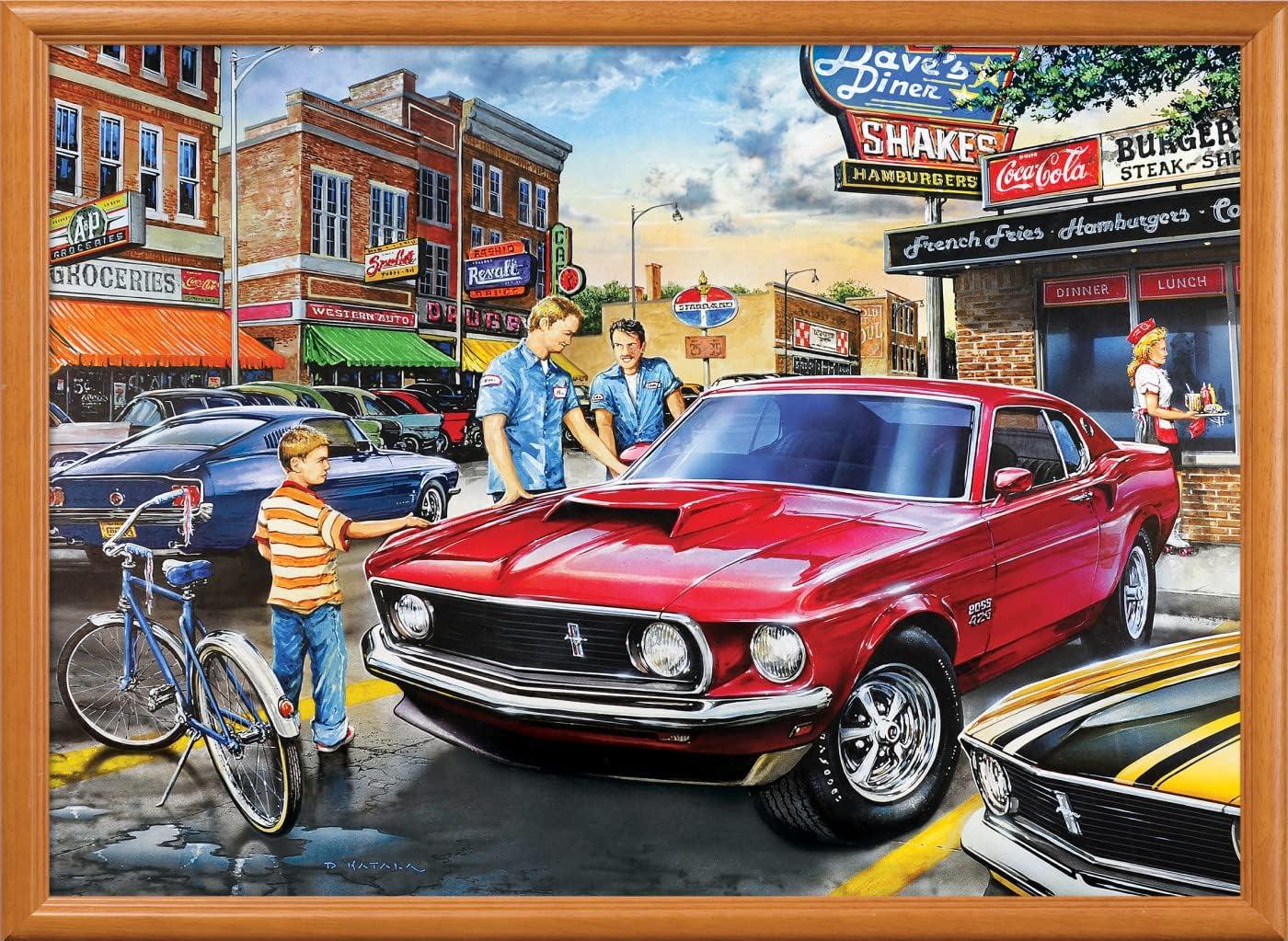 imageMasterPieces 1000 Piece Jigsaw Puzzle Baking Bread Fun for Adults Family Kids Matte Finish 1925 x 2675Daves Diner