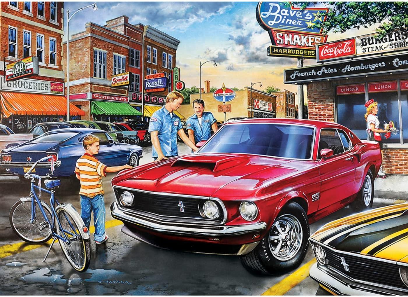 imageMasterPieces 1000 Piece Jigsaw Puzzle Baking Bread Fun for Adults Family Kids Matte Finish 1925 x 2675Daves Diner