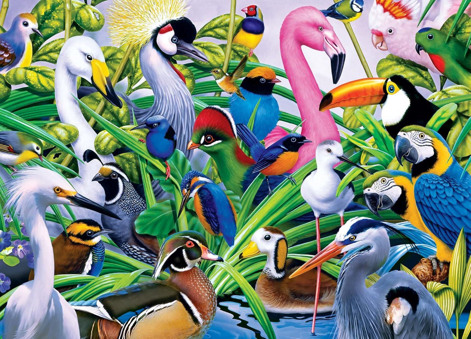 imageMasterPieces 1000 Piece Jigsaw Puzzle for Adults Family Or Youth Morning Garden 1925x2675Colorful Companions