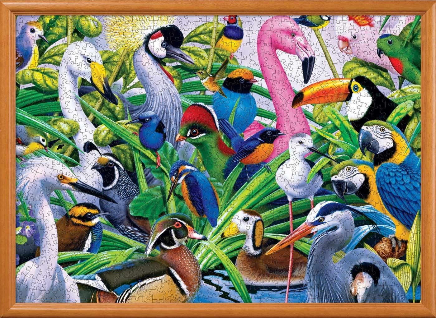 imageMasterPieces 1000 Piece Jigsaw Puzzle for Adults Family Or Youth Morning Garden 1925x2675Colorful Companions