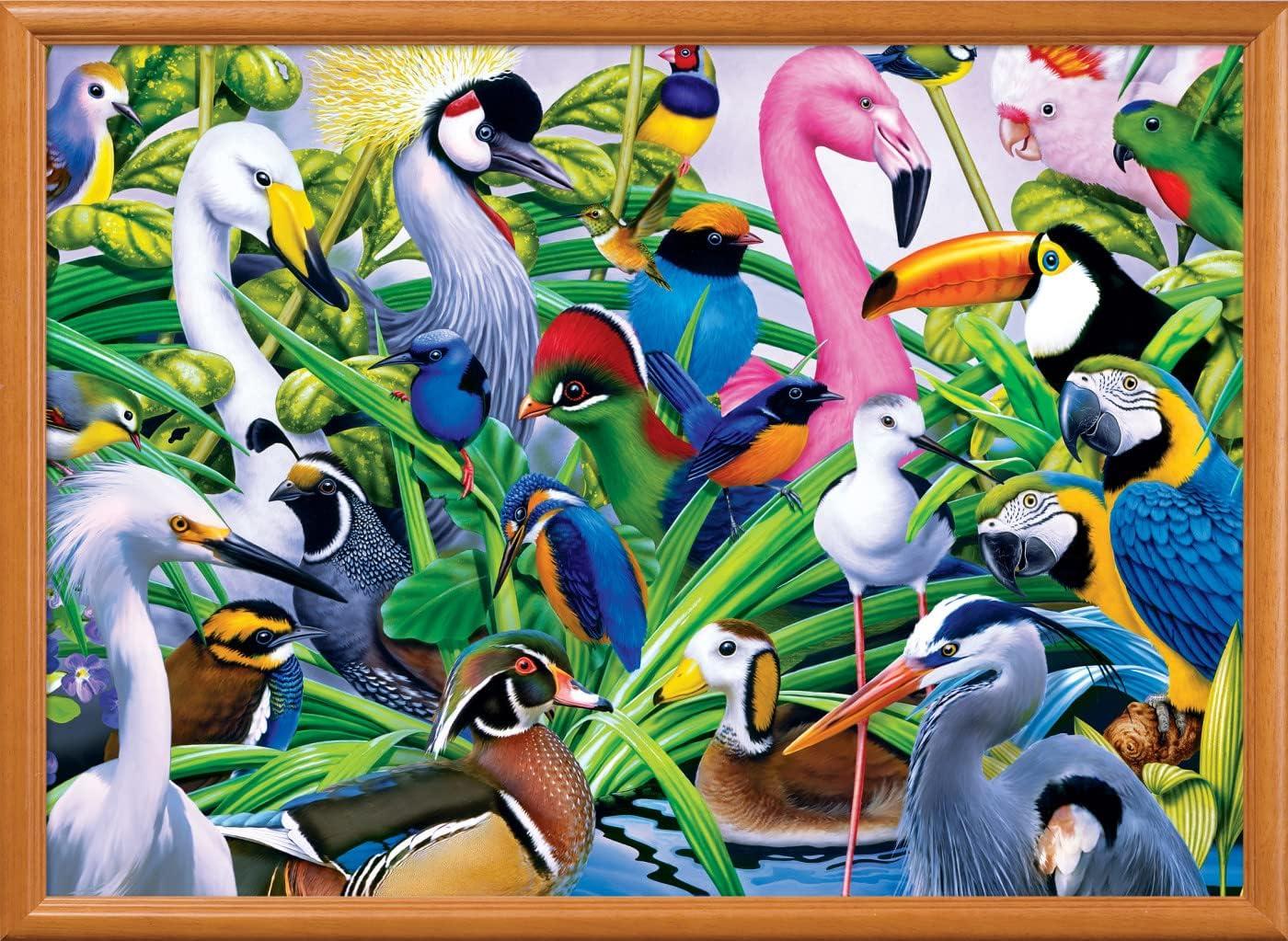 imageMasterPieces 1000 Piece Jigsaw Puzzle for Adults Family Or Youth Morning Garden 1925x2675Colorful Companions