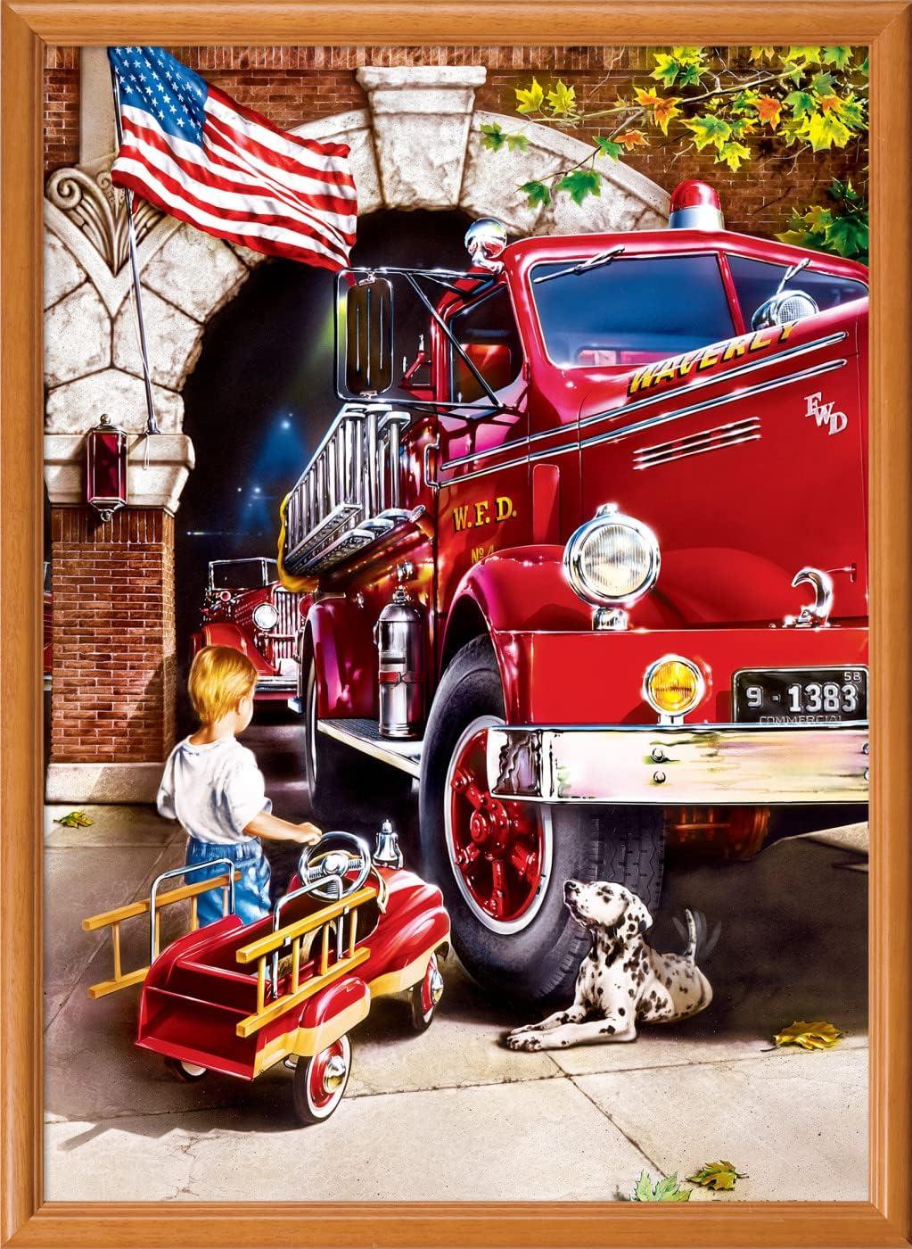 imageMasterPieces 1000 Piece Jigsaw Puzzle for Adults amp Family A Little Too Loud Big Pieces 1925x2675 EcoFriendly Matte Finish Ages 14Hometown Heroes 1000 Piece