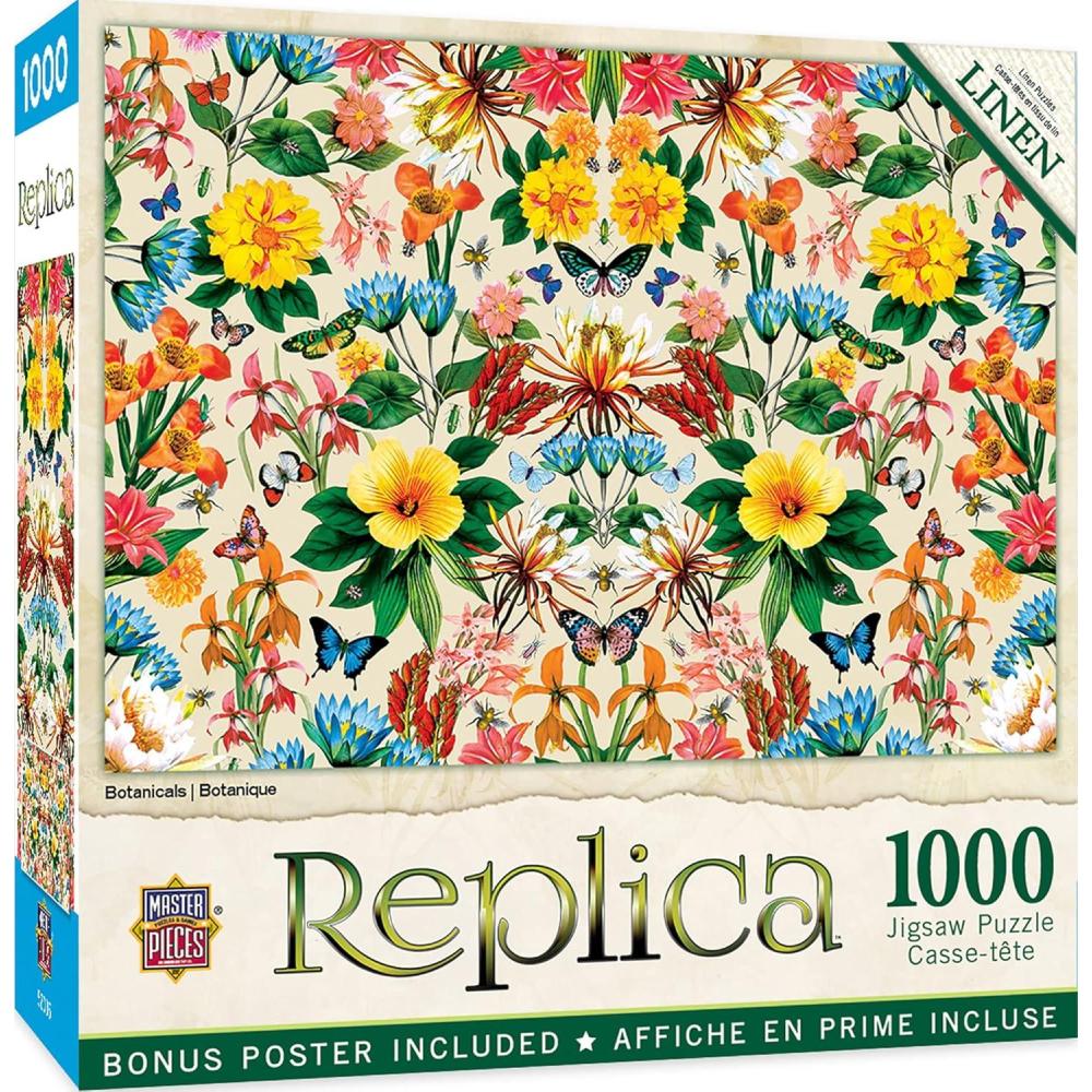 imageMasterPieces 1000 Piece Jigsaw Puzzle For Adults Family Or Kids Botanicals 1925x2675