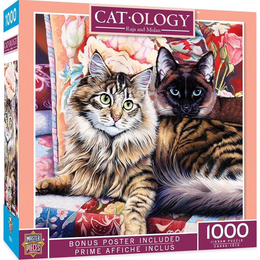 imageMasterPieces 1000 Piece Jigsaw Puzzle For Adults Family Or Youth  Raja And Mulan  25x25Raja and Mulan