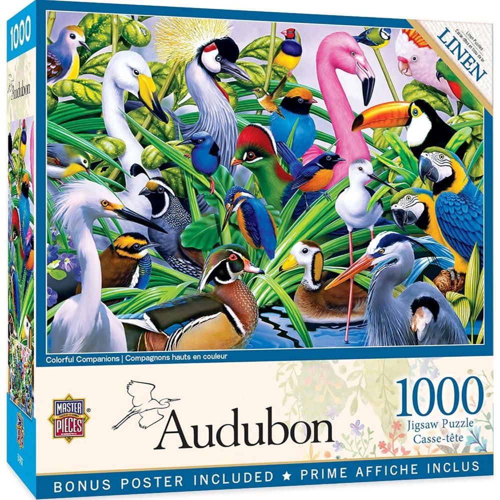 imageMasterPieces 1000 Piece Jigsaw Puzzle for Adults Family Or Youth  Morning Garden  1925x2675Colorful Companions