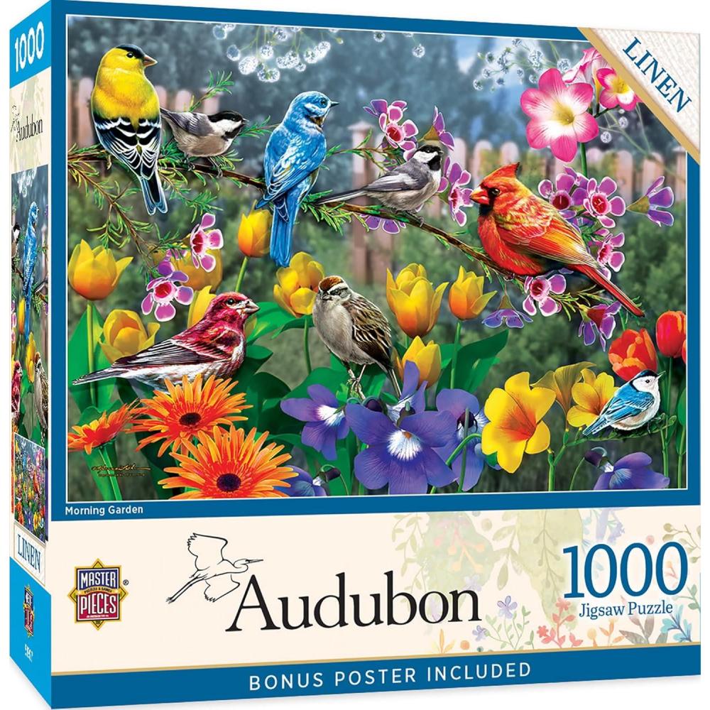 imageMasterPieces 1000 Piece Jigsaw Puzzle for Adults Family Or Youth  Morning Garden  1925x2675Morning Garden