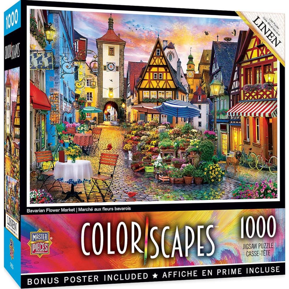 imageMasterPieces 1000 Piece Jigsaw Puzzle for Adults Family Or Youth  Show Time  1925x2675Bavarian Flower Market