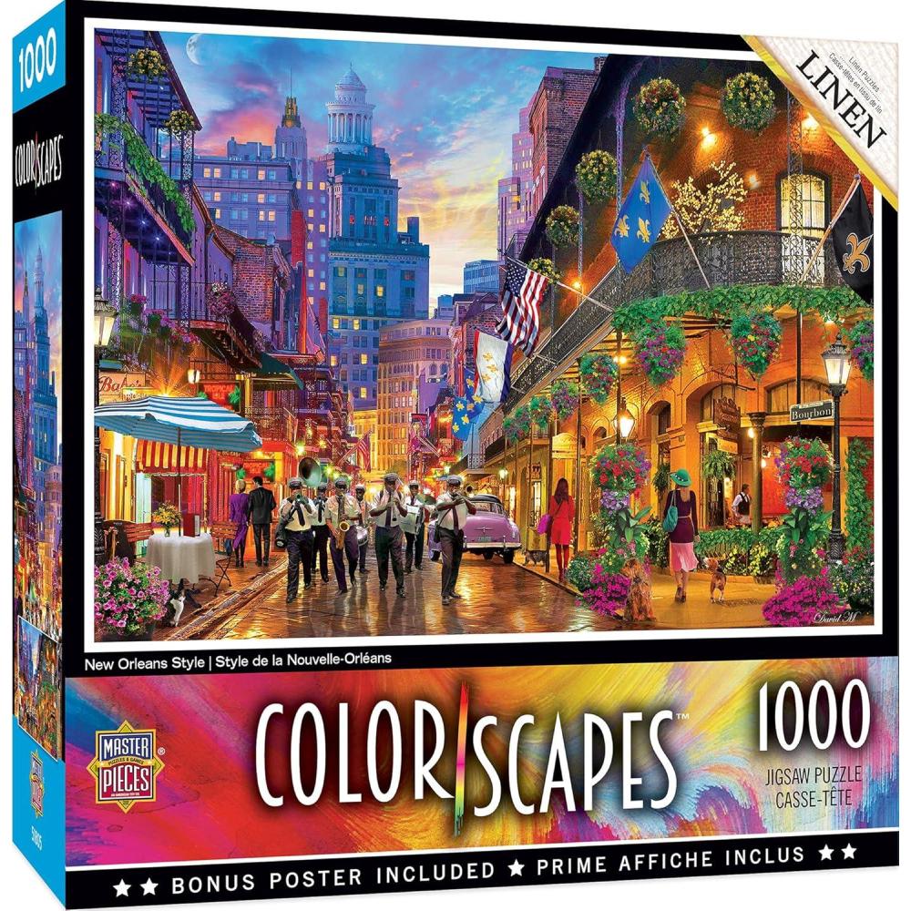 imageMasterPieces 1000 Piece Jigsaw Puzzle for Adults Family Or Youth  Show Time  1925x2675New Orleans Style