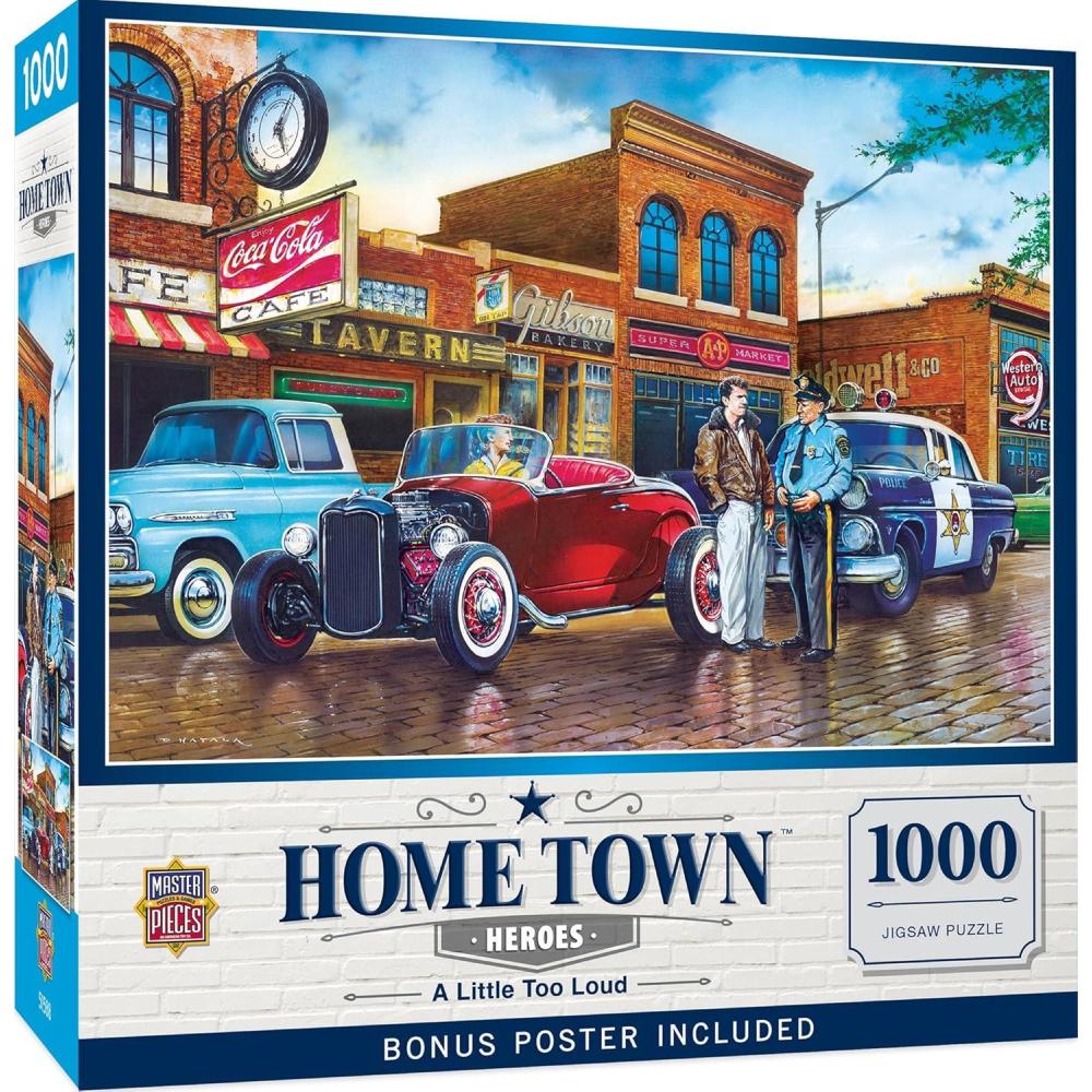 imageMasterPieces 1000 Piece Jigsaw Puzzle for Adults amp Family A Little Too Loud Big Pieces 1925x2675 EcoFriendly Matte Finish Ages 14A Little Too Loud