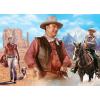 MasterPieces 1000 Piece Jigsaw Puzzle for Adults, Family, Or Youth – John Wayne Forever in Film – 13″x39″(On the Trail)