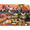 MasterPieces 1000 Piece Jigsaw Puzzle for Adults, Family, Or Youth – Morning Garden – 19.25″x26.75″(Autumn Feathers)