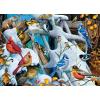 MasterPieces 1000 Piece Jigsaw Puzzle for Adults, Family, Or Youth – Morning Garden – 19.25″x26.75″(Snow Birds)