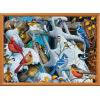 MasterPieces 1000 Piece Jigsaw Puzzle for Adults, Family, Or Youth – Morning Garden – 19.25″x26.75″(Snow Birds)
