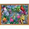 MasterPieces 1000 Piece Jigsaw Puzzle for Adults, Family, Or Youth – Morning Garden – 19.25″x26.75″(Songbird Collage)