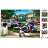 MasterPieces 1000 Piece Jigsaw Puzzle for Adults & Family – A Little Too Loud – Big Pieces – 19.25″x26.75″ – Eco-Friendly, Matte Finish, Ages 14+(Neighborhood Patrol – Vintage Police Vehicles)