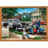 MasterPieces 1000 Piece Jigsaw Puzzle for Adults & Family – A Little Too Loud – Big Pieces – 19.25″x26.75″ – Eco-Friendly, Matte Finish, Ages 14+(Neighborhood Patrol – Vintage Police Vehicles)