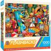 MasterPieces – 1000 Piece Jigsaw Puzzle, Beach Time Flea Market, Fun for Adults, Family, Kids, Non-Glare Finish, 19.25″ x 26.75″(1000 Piece)