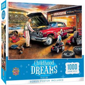 MasterPieces – 1000 Piece Jigsaw Puzzle, Baking Bread, Fun for Adults, Family, Kids, Matte Finish, 19.25″ x 26.75(Track Side)