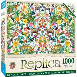MasterPieces 1000 Piece Jigsaw Puzzle for Adults, Family, Or Youth – Flamingos – 19.25″x26.75″(Safari)