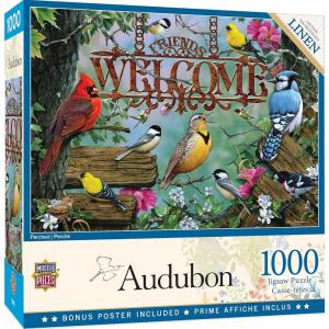 MasterPieces 1000 Piece Jigsaw Puzzle for Adults, Family, Or Youth – Morning Garden – 19.25″x26.75″(Perched)
