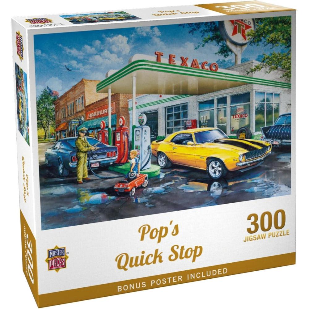 imageMasterPieces 1000 Piece Jigsaw Puzzle Pops Quick Stop Fun for Adults Family Kids Matte Finish 1925 x 2675300 Piece