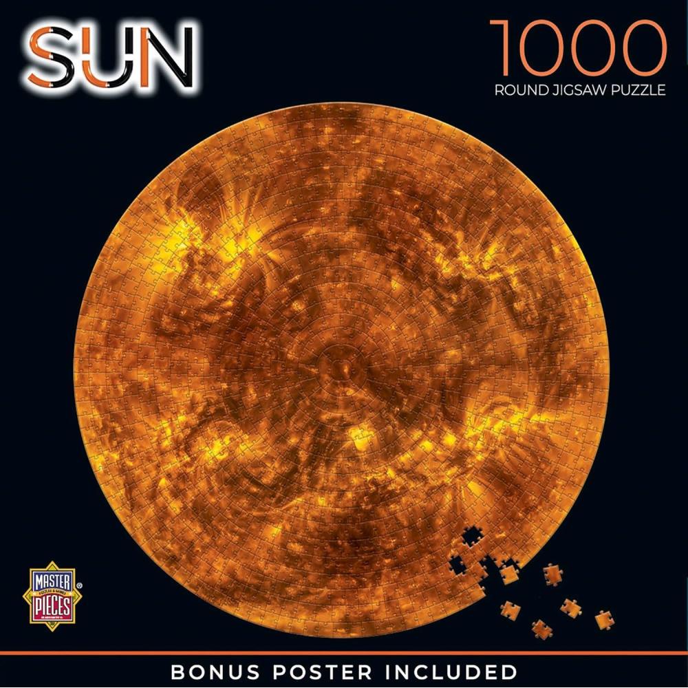 imageNASA The Solar System 1000pc Puzzle Jigsaw Puzzle with Vibrant Artwork and Durable Pieces Fun Family Activity Brain Challenge and Educational Entertainment for Kids Teens and AdultsThe Sun