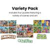 MasterPieces – Jigsaw Puzzle Set for Kids 6+ Years, 4-Pack of 100 Pieces, Educational and Fun Game, Raggedy Ann Collection, Gift Idea for Children, 8″ x 10