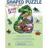 MasterPieces 100 Piece Shaped Jigsaw Puzzle for Kids – Dinosaur Days – 14″x19″