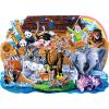MasterPieces 100 Piece Shaped Jigsaw Puzzle for Kids – Noah’s Ark – 14″x19″