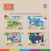 Masterpieces Hello, World! – 4-Pack 48Pc Puzzles – Jigsaw Puzzle with Vibrant Artwork and Durable Pieces – Fun Family Activity, Brain Challenge, and Educational Entertainment for Kids, Teens