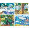 Masterpieces Hello, World! – 4-Pack 48Pc Puzzles – Jigsaw Puzzle with Vibrant Artwork and Durable Pieces – Fun Family Activity, Brain Challenge, and Educational Entertainment for Kids, Teens