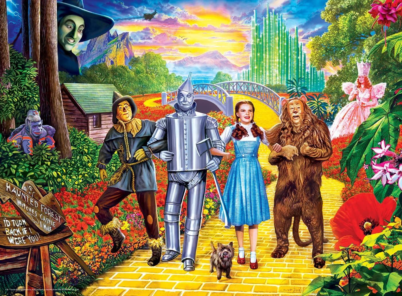 imageMasterPieces 100 Piece Jigsaw Puzzle for Kids Wizard of Oz 14x19