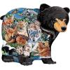 MasterPieces 100 Piece Shaped Jigsaw Puzzle for Kids – Forest Friends – 14″x19″