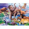 MasterPieces Reptile Friends 100 Piece Jigsaw Puzzle for Kids Ages 4-8 – Mentally Stimulating, Durable Design, 14″x19″(Ice Age Friends)