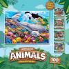 MasterPieces Reptile Friends 100 Piece Jigsaw Puzzle for Kids Ages 4-8 – Mentally Stimulating, Durable Design, 14″x19″(Undersea Friends)