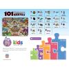 Masterpieces 100 Piece Family Jigsaw Puzzle for Kids – 101 Things to Spot on a Farm – 14″x19″(Things to Spot in Hersheytown)