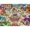 Masterpieces 100 Piece Family Jigsaw Puzzle for Kids – 101 Things to Spot on a Farm – 14″x19″(Things to Spot in Hersheytown)