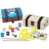 Works of Ahhh… Craft Set – Treasure Chest Classic Wood Paint Kit