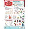 Works of Ahhh… Holiday Craft Set – 12 Piece Christmas Ornaments Premium Wood Paint Kit(Holiday Classic Paint Kit)