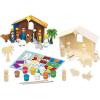 Works of Ahhh… Holiday Craft Set – Nativity Premium Wood Paint Kit