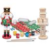 Works of Ahhh… Holiday Craft Set – Nutcracker Drummer Wood Paint Kit Large(Calendar)