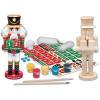 Works of Ahhh… Holiday Craft Set – Nutcracker Drummer Wood Paint Kit Large(Calendar)