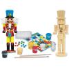 Works of Ahhh… Holiday Craft Set – Nutcracker Drummer Wood Paint Kit Large(Drummer)