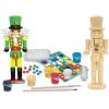 Works of Ahhh… Holiday Craft Set – Nutcracker Drummer Wood Paint Kit Large(Drummer)