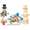 Works of Ahhh… Holiday Craft Set – Nutcracker Drummer Wood Paint Kit Large(Holiday Classic Paint Kit)