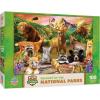 MasterPieces – 100 Piece Jigsaw Puzzle for Kid 6+ Years, Wildlife of Rocky Mountains National Park, Educational and Fun Game, Gift Idea for Children, 19″ x 14″(Animals of the National Parks)