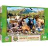 MasterPieces – 100 Piece Jigsaw Puzzle for Kid 6+ Years, Wildlife of Rocky Mountains National Park, Educational and Fun Game, Gift Idea for Children, 19″ x 14″(Rocky Mountain National Park)