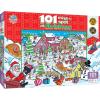 Masterpieces 100 Piece Family Jigsaw Puzzle for Kids – 101 Things to Spot on a Farm – 14″x19″(Things to Spot at Christmas)