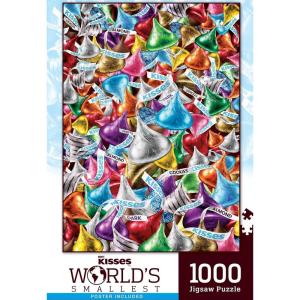 MasterPieces Reptile Friends 100 Piece Jigsaw Puzzle for Kids Ages 4-8 – Mentally Stimulating, Durable Design, 14″x19″(Hershey Kisses)