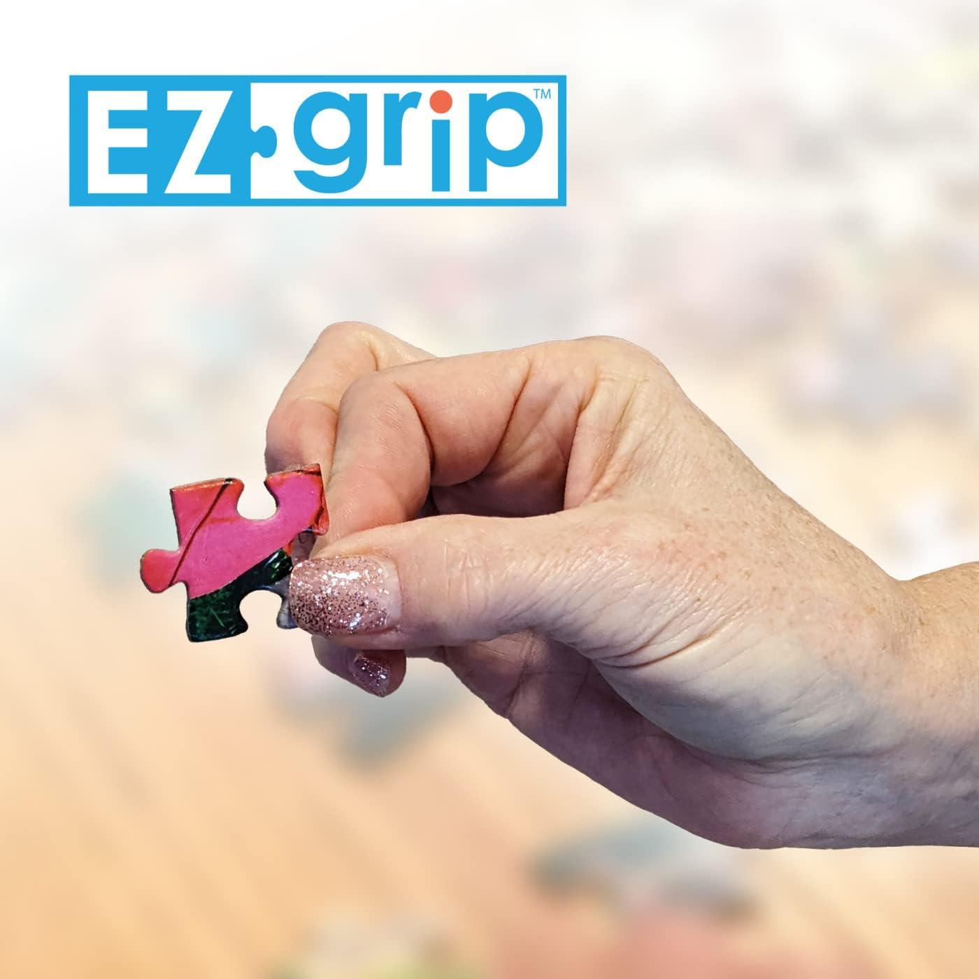 imageMasterPieces 500 Piece Jigsaw Puzzle Large EZ Grip Shapes Labor Day Fun for Adults Seniors Family Kids 1925 x 2675500 Piece